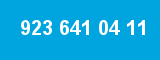 923 641 04 11 923 641 04 11